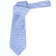 Hedvábná kravata šedá se vzorem