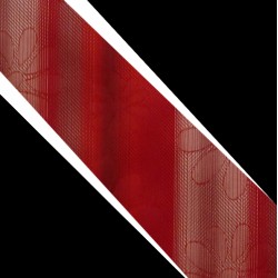Polyesterová kravata červená