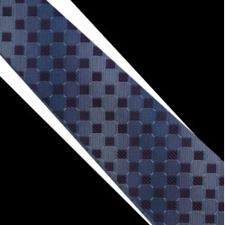 Polyesterová kravata tmavě modrá